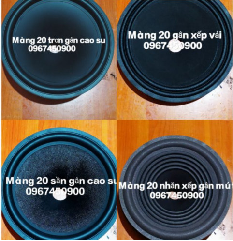 1 chiếc màng loa bass 20 các loại
