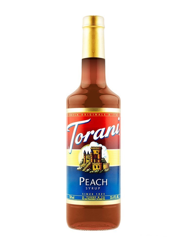 Syrup Torani Chai Thủy Tinh Hương đào