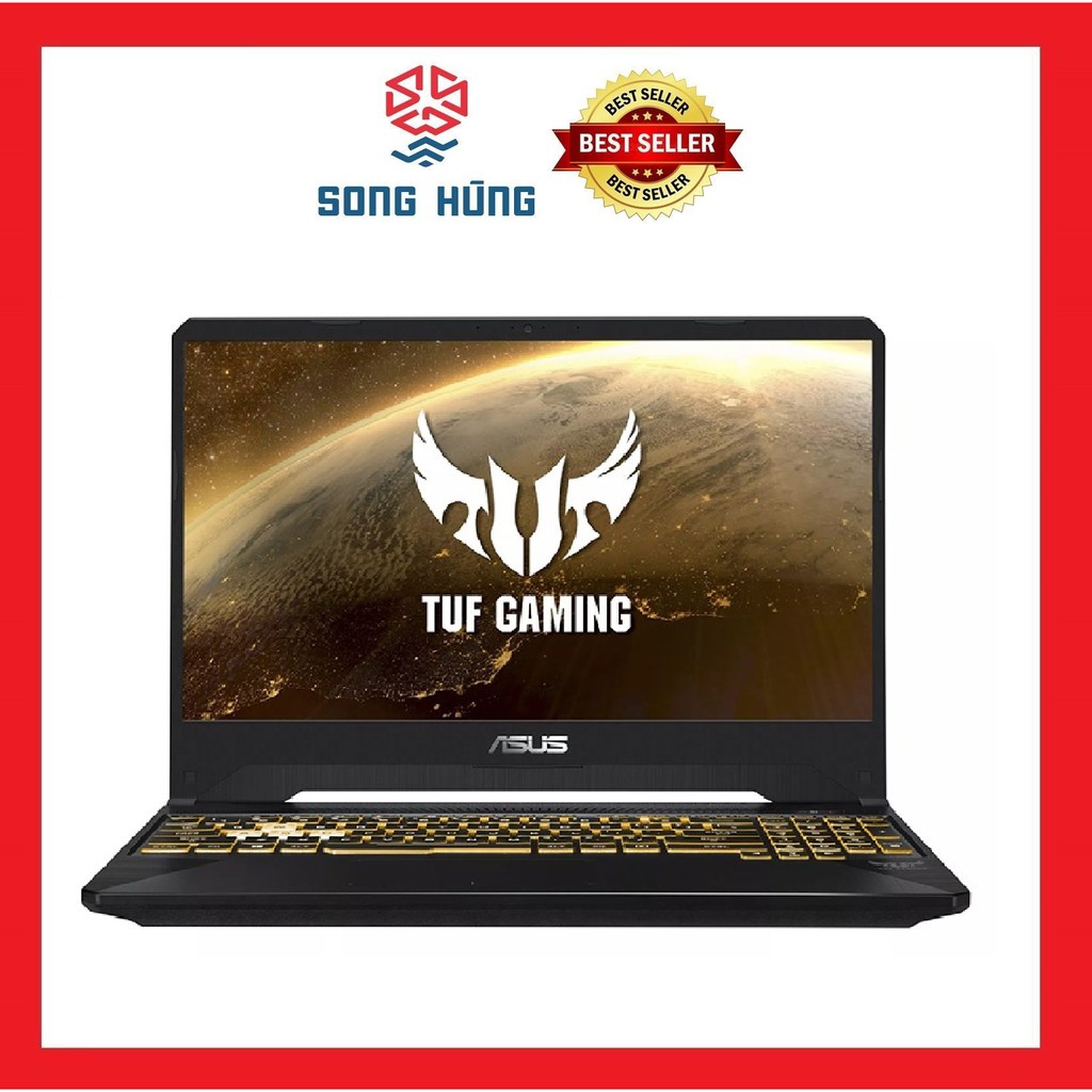 Laptop asus gaming tuf fx505d r7 3750h/8gb/512gb/4gb gtx1650/win10