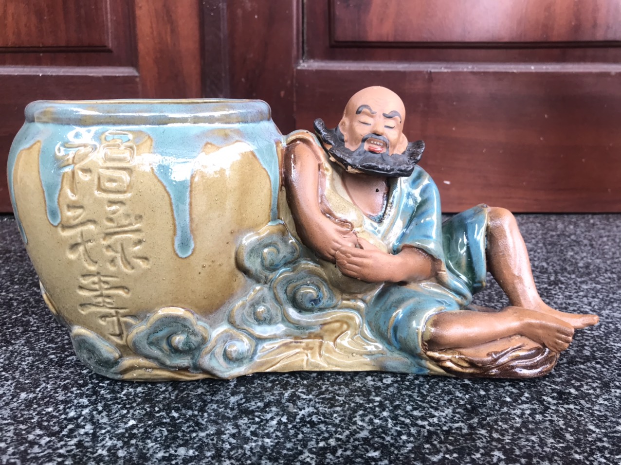 Chậu tượng Tiên say