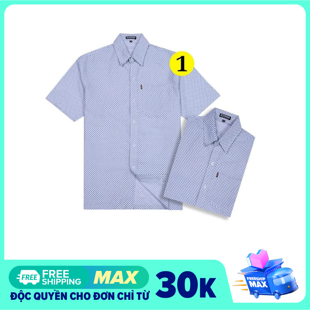 Áo Sơ Mi Nam Trung Niên Chất Vải Kate VNXK Cao Cấp Mềm Mát (Video Thật 100%)