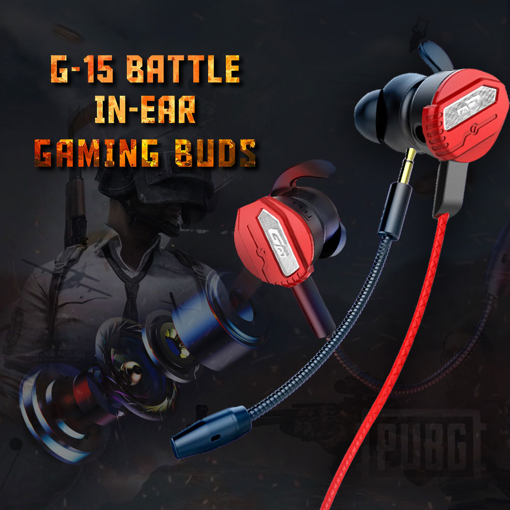 Hcm tai nghe gaming g-15 chất âm hi-fi với mic rời chuyên game mobile
