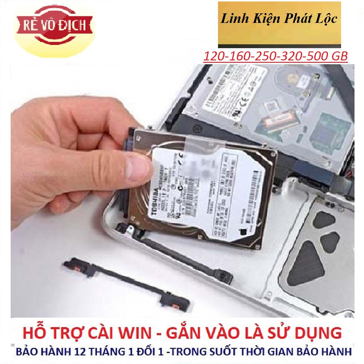 [HCM]Ổ cứng laptop nhiều dung lượng 2.5 inch SATA - Bảo hành 12 tháng
