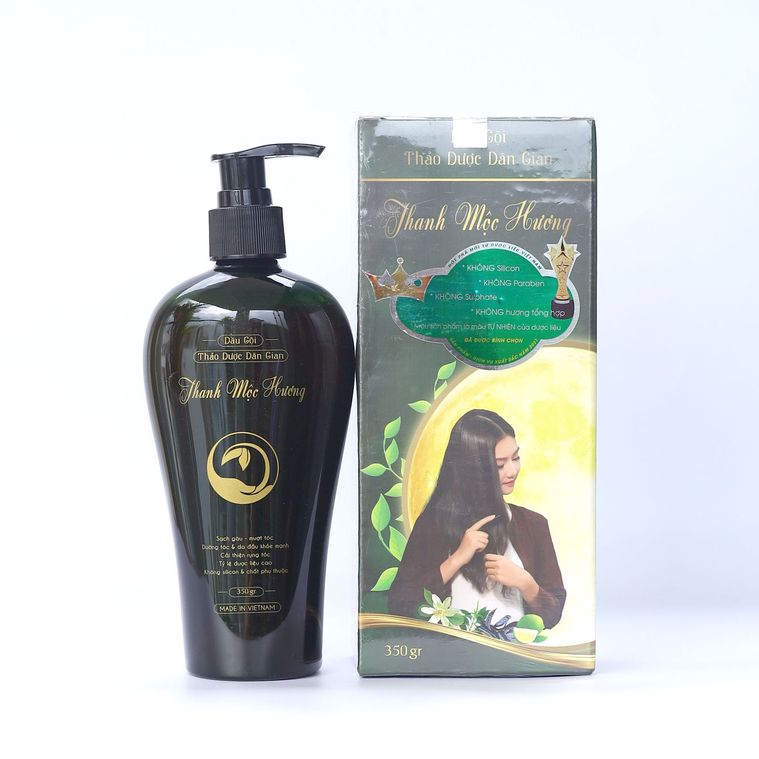 Dầu gội THANH MỘC HƯƠNG giảm rụng tóc nấm gàu 350gr không silicon