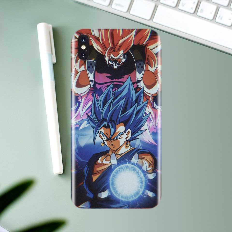 Miếng Dán Skin Điện Thoại In Hình Gogeta Cho Iphone Android SamSung Oppo Nokia Xiaomi
