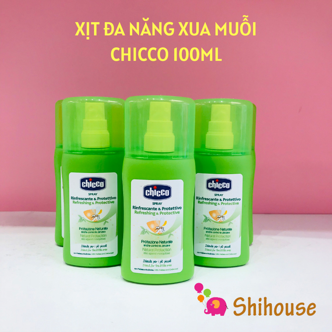 BÌNH XỊT CHỐNG MUỖI CHICCO 100ML