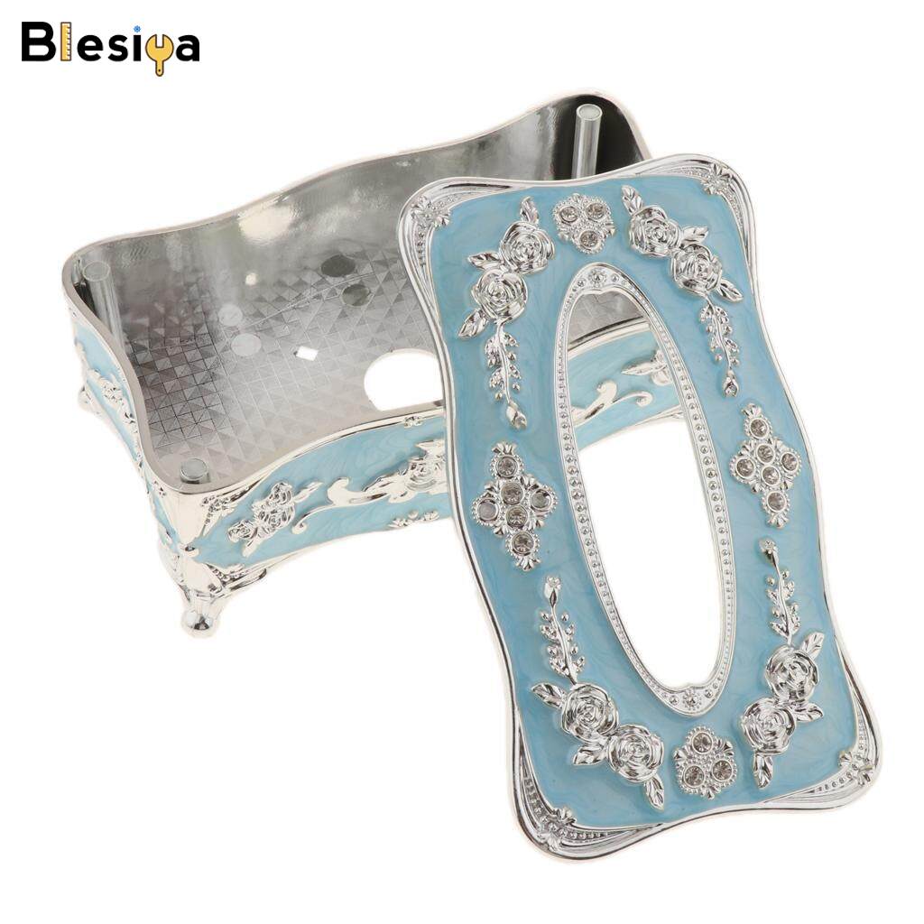 Blesiya Hộp Đựng Khăn Ăn Sang Trọng, Hộp Đựng Khăn Giấy Acrylic Phong Cách Châu Âu