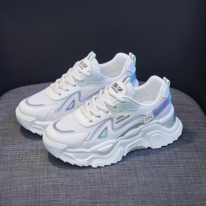 Giày nữ sneaker đế cao đẹp nhất 2023 đi chơi, đi học, đi làm, phong cách Hàn Quốc xiteen