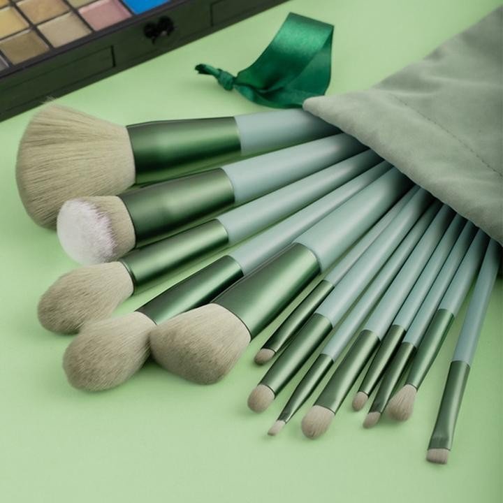 [ LÔNG SIÊU MỀN MƯỢT] BỘ CỌ TRANG ĐIỂM 13 MÓN HÀNG CAO CẤP FULL TÚI HỘP - BỘ CỌ TRANG ĐIỂM 13 MÓN CHUYÊN NGHIỆP KÈM TÚI ĐỰNG MÀU SẮC SIÊU XINH-CHỔI CỌ MAKEUP