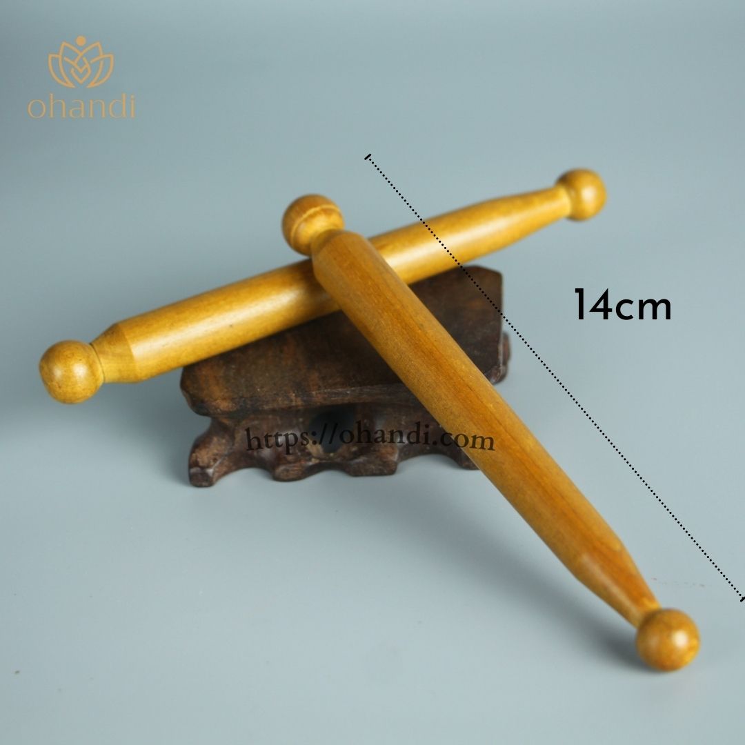 Cây bấm huyệt gỗ - Combo 2 cây