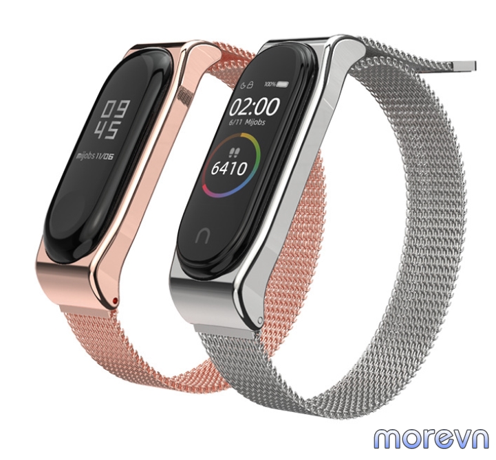 Dây Đeo Nam Châm Mi Band 5  Mijobs - Dây Đeo Thay Thế Miband 5 Milanese Loop (Mijobs)