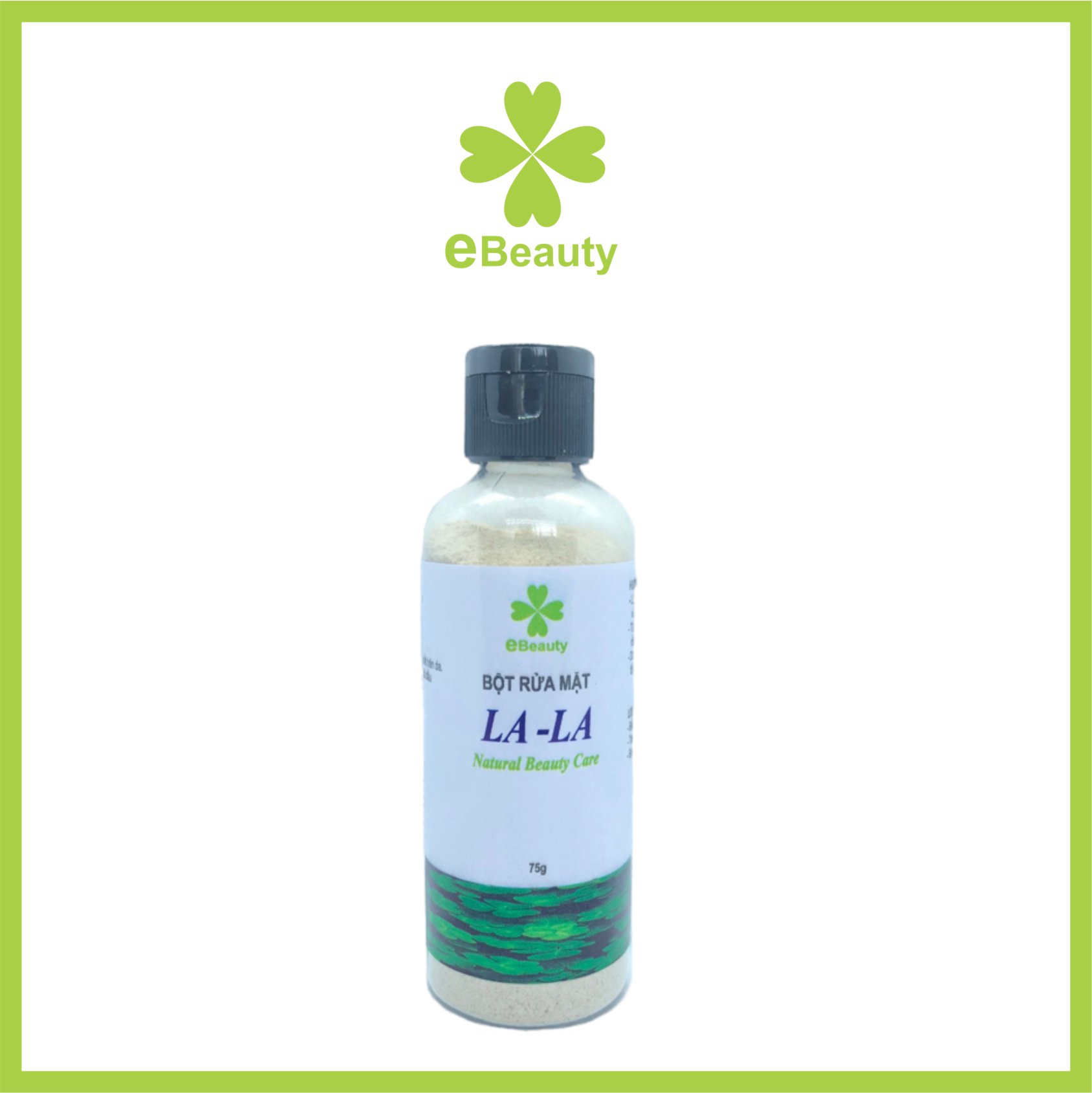 Bột Rửa Mặt Thảo Mộc Thiên Nhiên LA LA EBeauty - Ngăn nhờn ngừa mụn sáng mịn da