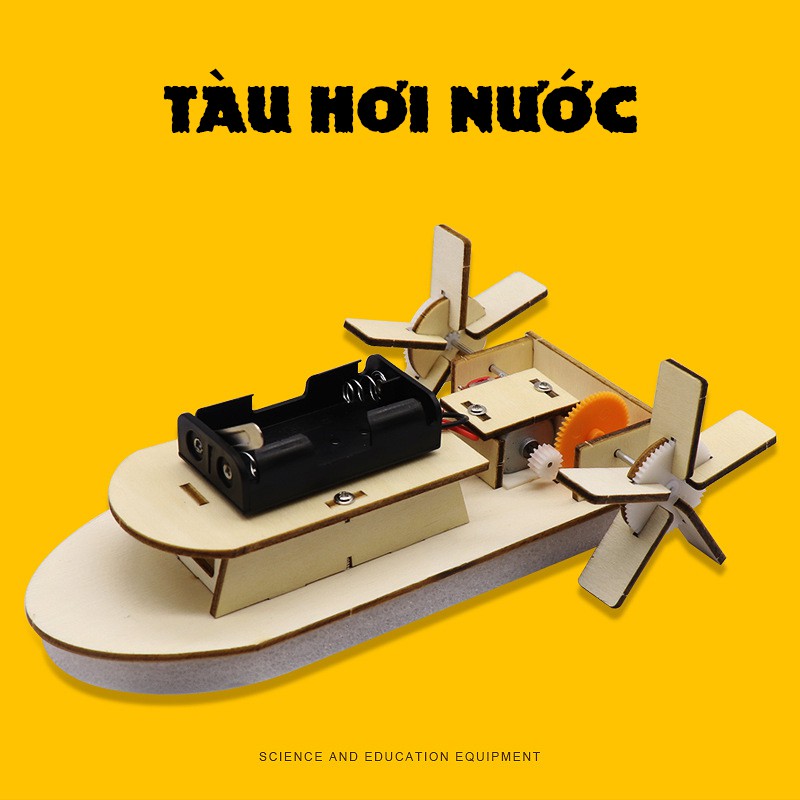 Đồ chơi khoa học - tàu hơi nước