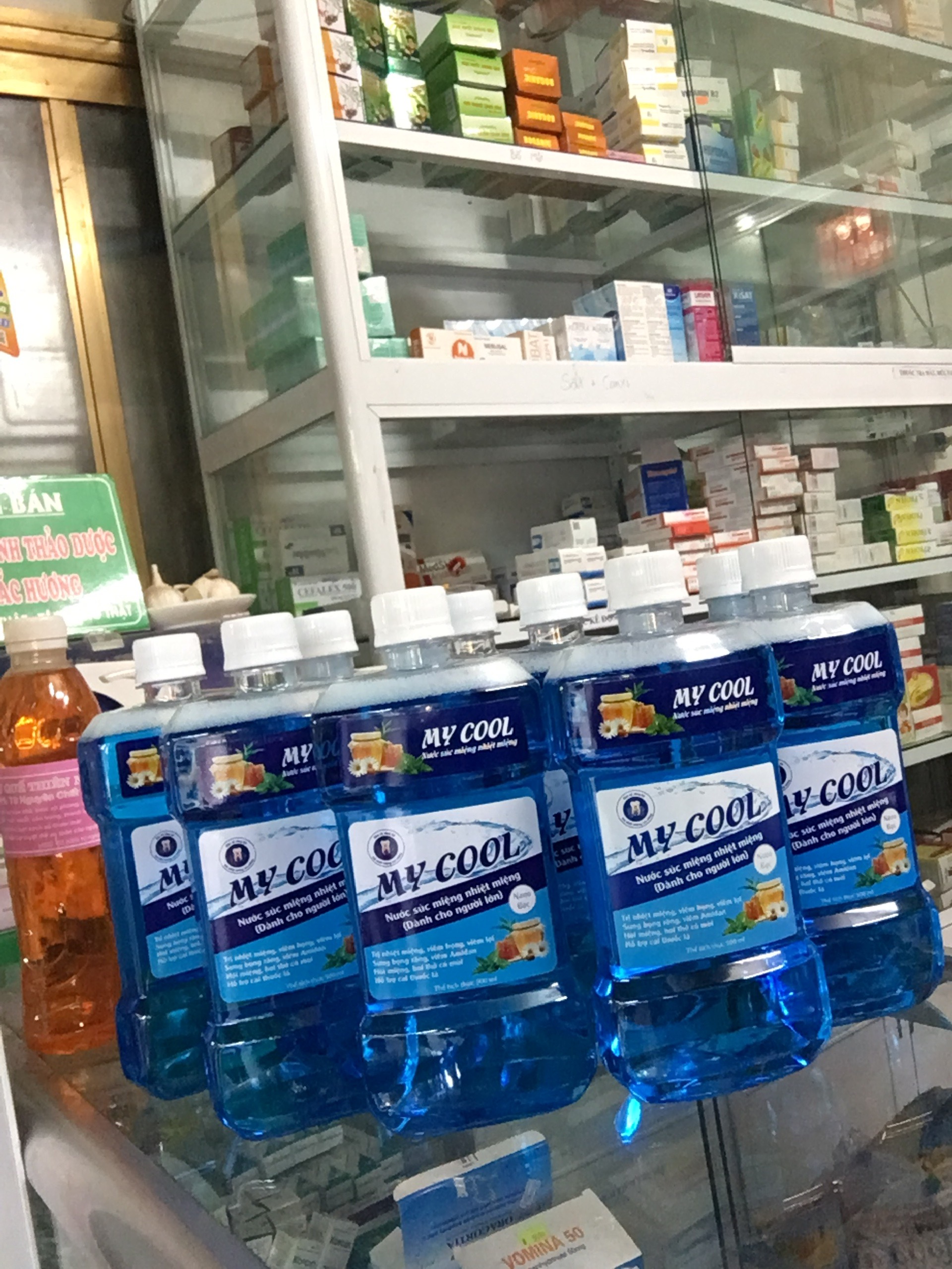 Nước súc miệng nhiệt miệng, súc miệng trị hôi miệng, súc miệng diệt khuẩn, súc miệng cai thuốc lào, súc miệng cai thuốc lá, súc miệng trắng răng.