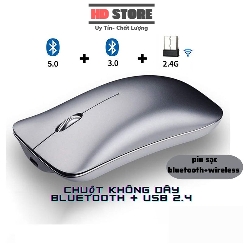 Chuột không dây Wireless cao cấp tiện lợi INPHIC