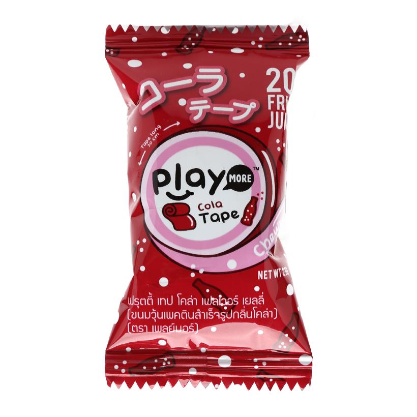 [HCM]Kẹo dẻo cuộn Play More Thái Lan gói 21g vị Cola
