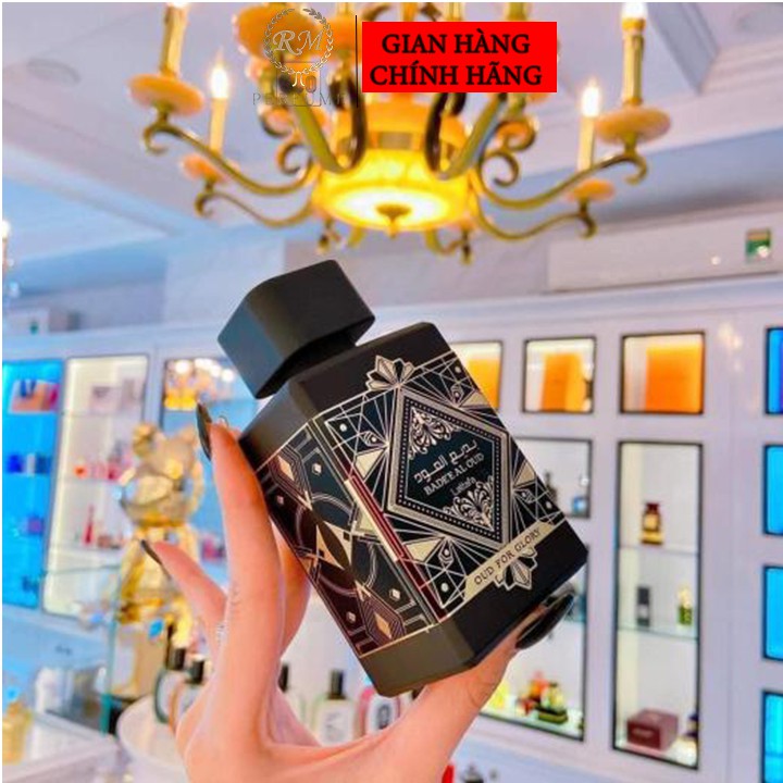 Nước hoa unisex Lattafa Bade'e Al Oud Oud For Glory, nước hoa nam nữ giữ mùi lâu hương thơm ấm áp tự nhiên đến từ thảo mộc phương đông dung tích 5ml/ 10ml/ 20ml