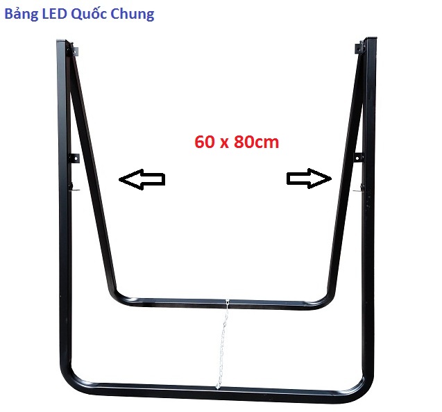 Kệ sắt để bảng 60x80cm