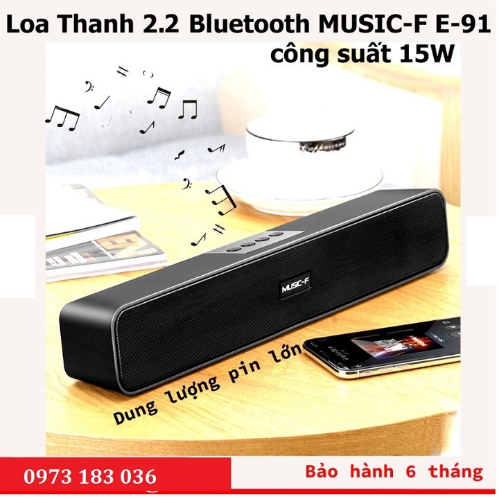 Loa thanh Soundbar Bluetooth 5.1 LEERFEI E-91