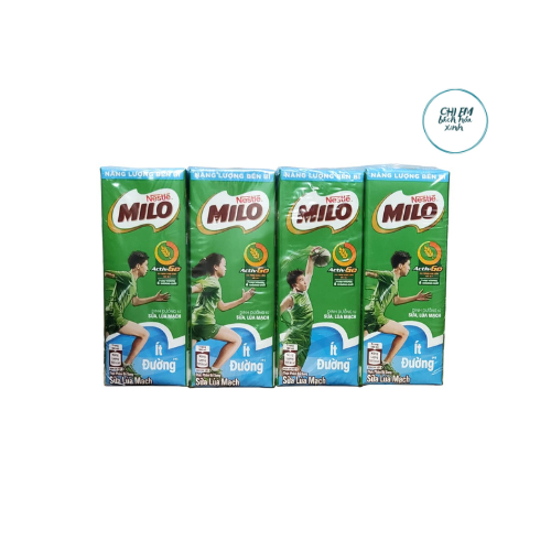 Nestle Milo ít đường 180ml