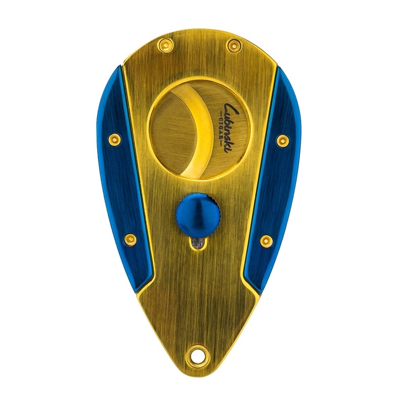 Dao cắt cigar yja-30019-gd - lubinski dao cắt xì gà cao cấp - dao cắt xì gà cánh bướm cao cấp giá rẻ - dao cắt xì gà giá rẻ