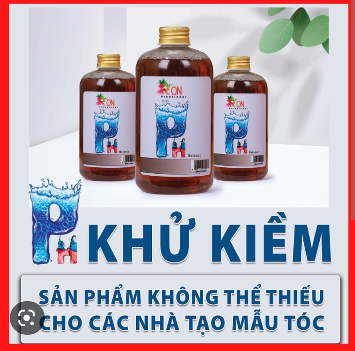 RON PH Collagen Khử Kiềm - Salon thủy phân cân bằng PH khóa màu sau khi sử dụng hóa chất uốn duỗi nhuộm chai 500ml