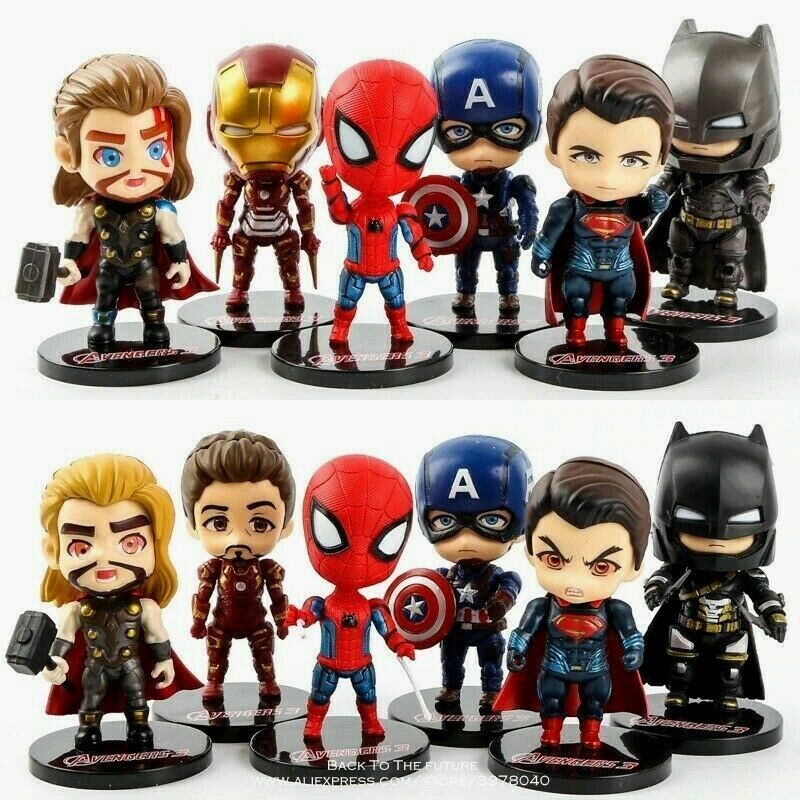 Set 6 anh hùng marvel