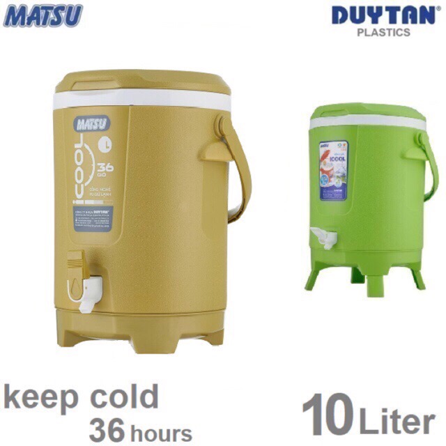 Bình đá giữ nhiệt 10 lít  Duy Tân Matsu iCool