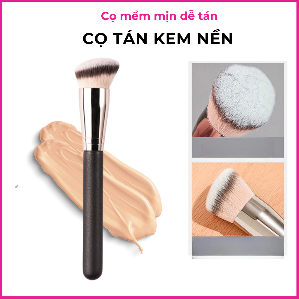 Cọ tán nền trang điểm lông mềm dễ sử dụng