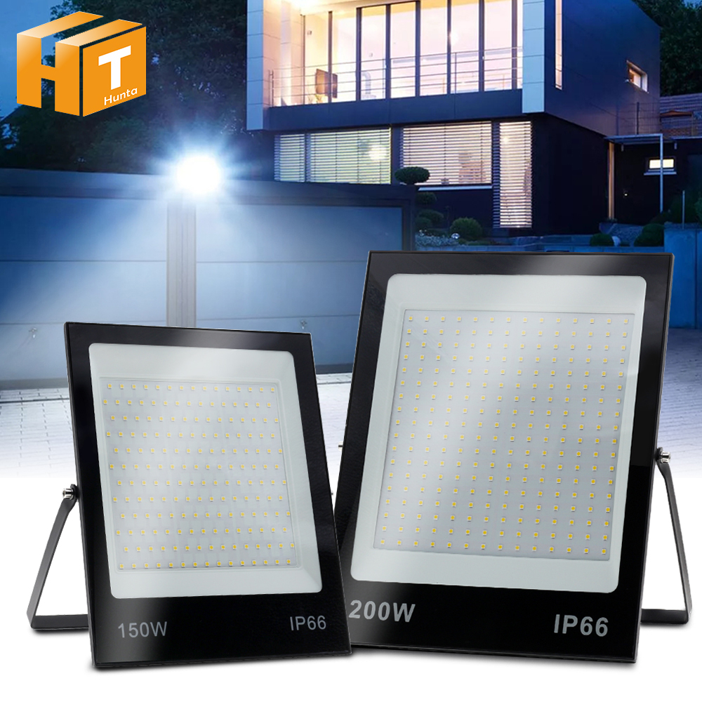 Đèn 50w 100w 150w 200w đèn pha led ngoài trời,siêu sáng và không thấm nước ip66