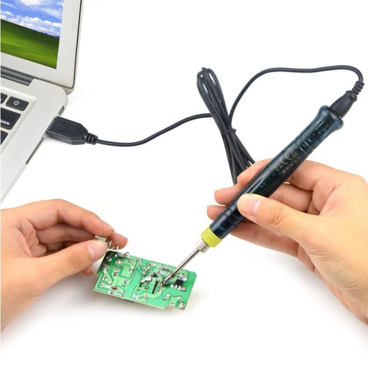 Mỏ hàn sử cổng usb 5v - 000354