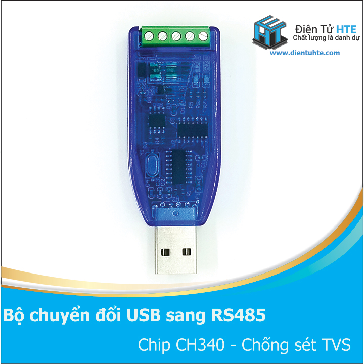 Bộ chuyển đổi usb sang rs485 tvs - ch340