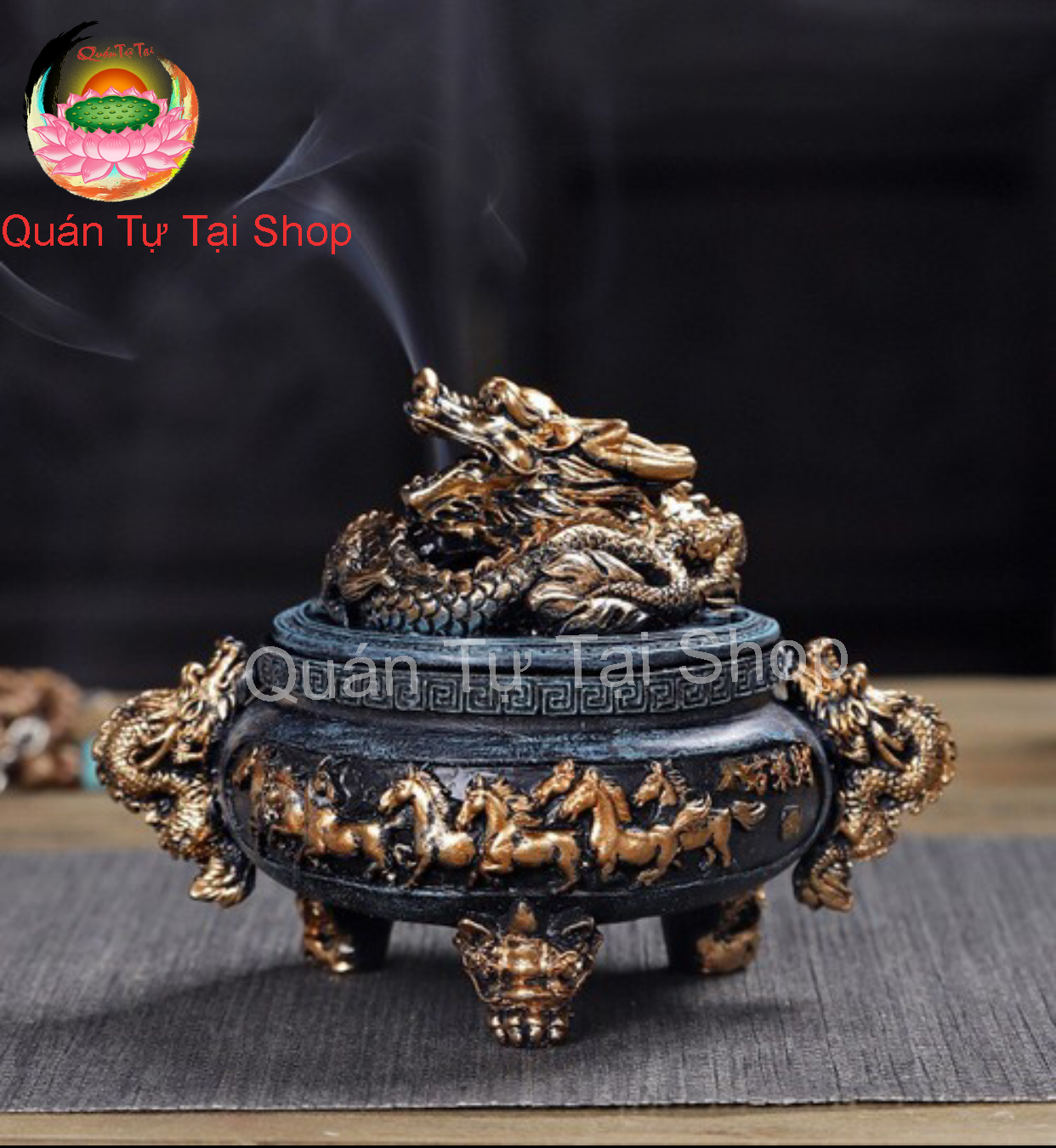 Lư hương đốt trầm