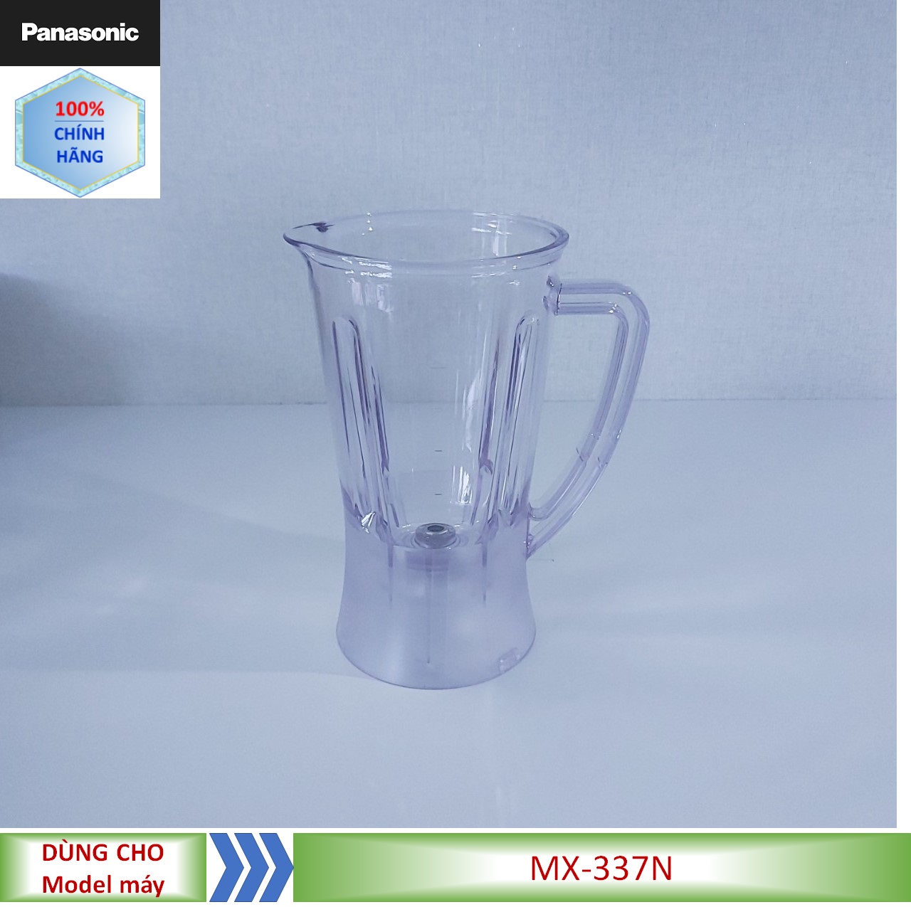 Phụ kiện Ly xay sinh tố không lưỡi dao máy xay Panasonic MX-337N // MX-800S// MX-GM1011