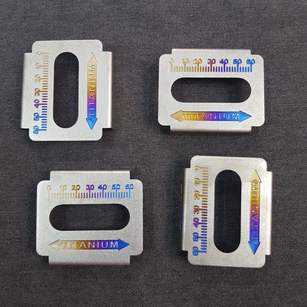 Nẹp ốp gắp TITAN mẫu vuông sử dụng cho xe SONIC, SATRIA,, EXCITER, WINNER