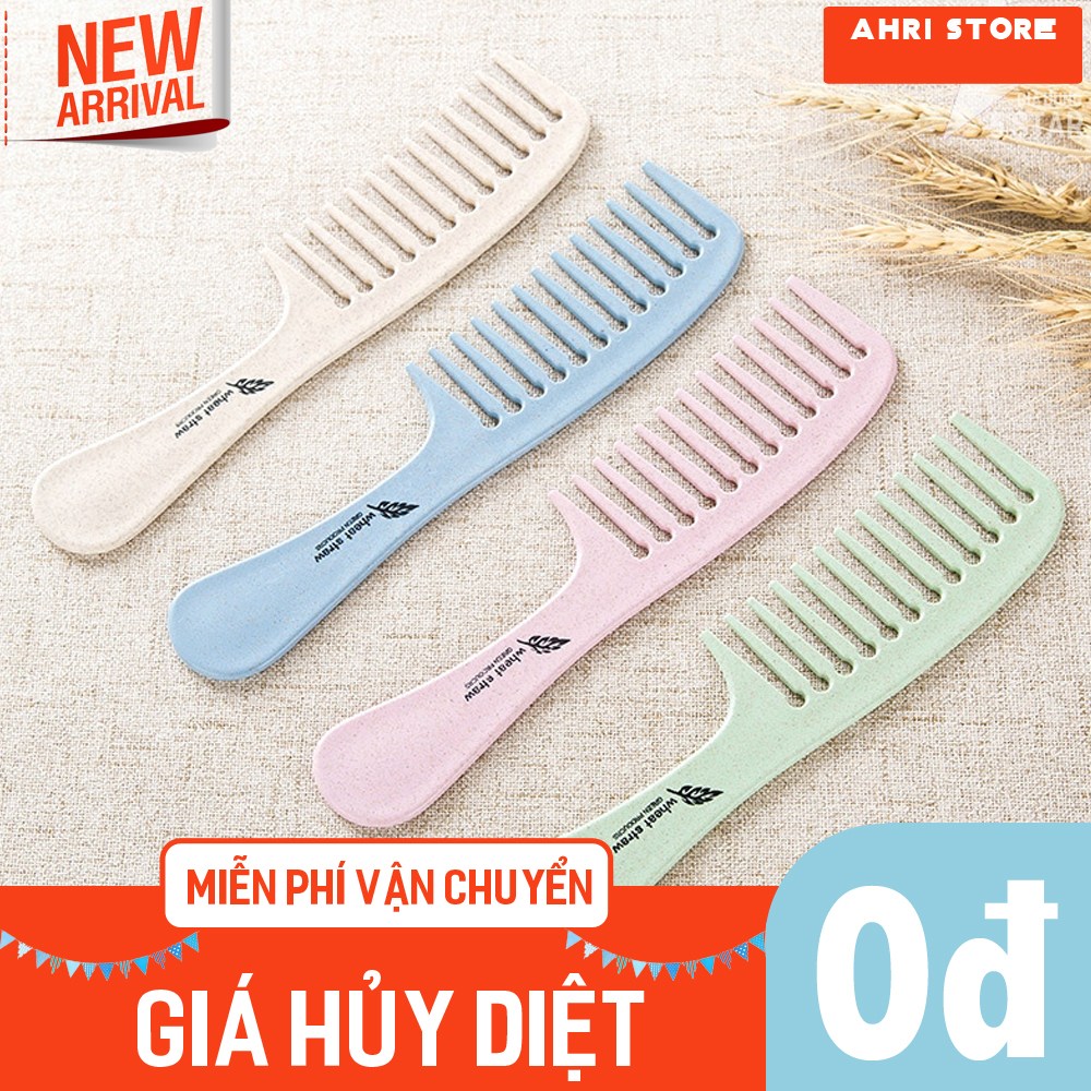 Lược chải tóc Hàn Quốc, lược chải êm, chống rối tóc, tiện dụng cho cả gia đình 21.LCT