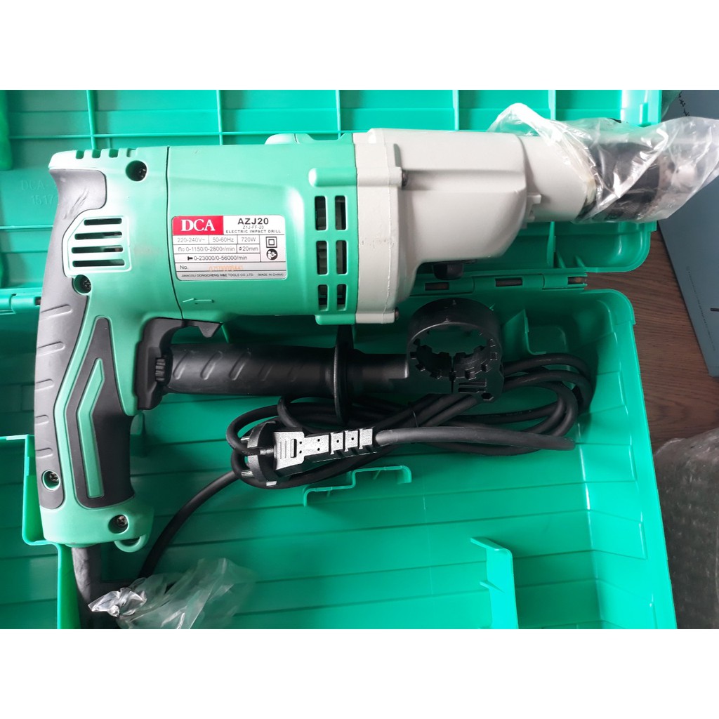Máy khoan búa dca 720w azj20