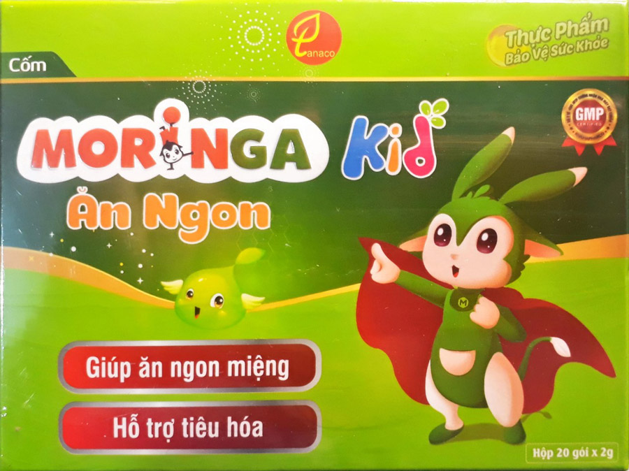 [Bản cải tiến]Cốm dinh dưỡng chùm ngây & vi tảo Moringa Kid Tanaco cho trẻ ăn ngon miệng, hỗ trợ tiêu hóa tăng cân tự nhiên