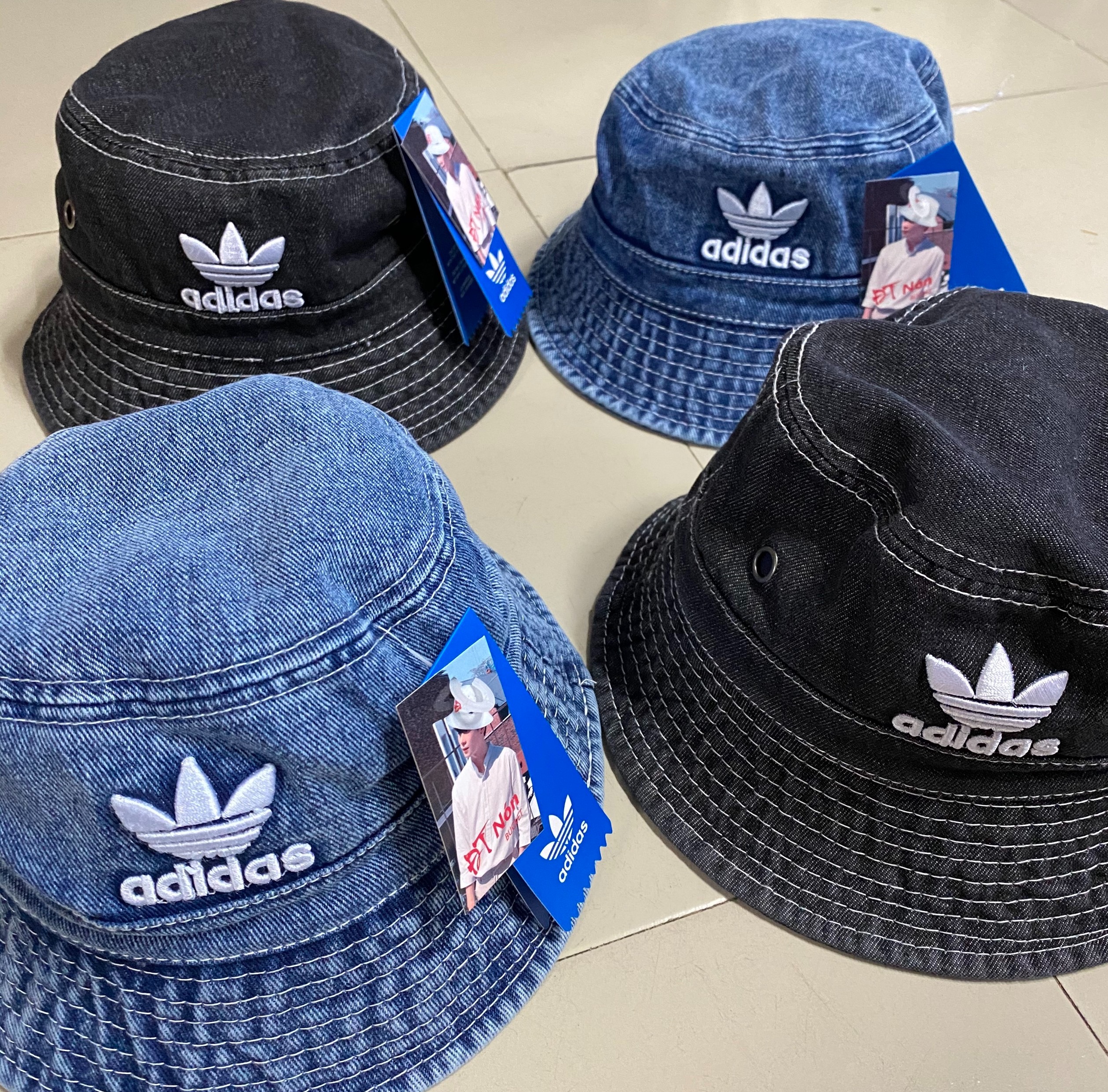 NÓN BUCKET JEANS ADD THỜI TRANG SIÊU NGẦU - MŨ BUCKET - NÓN BO - MŨ TRÒN NAM NỮ SIÊU NGẦU