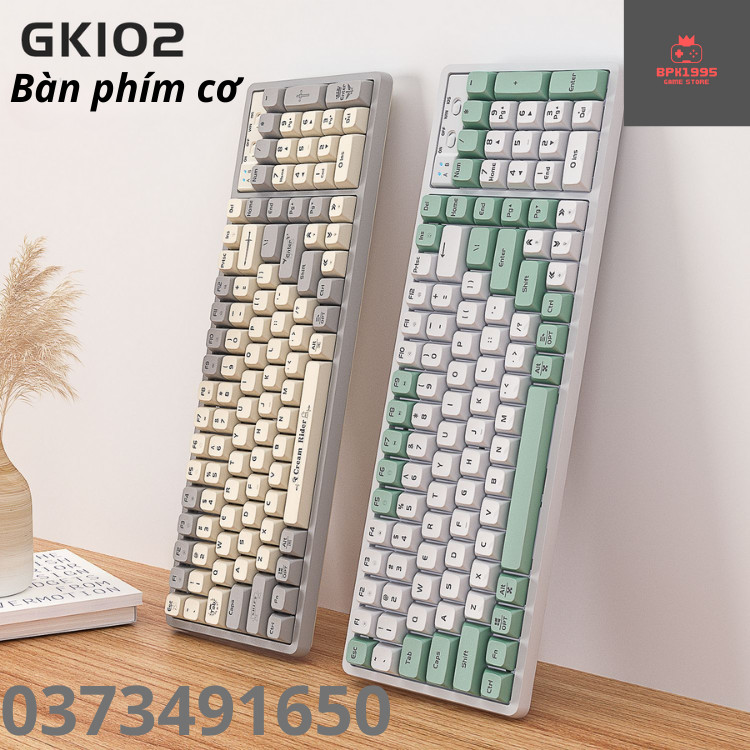 Bàn phím cơ hotswap langtu gk102 có dây