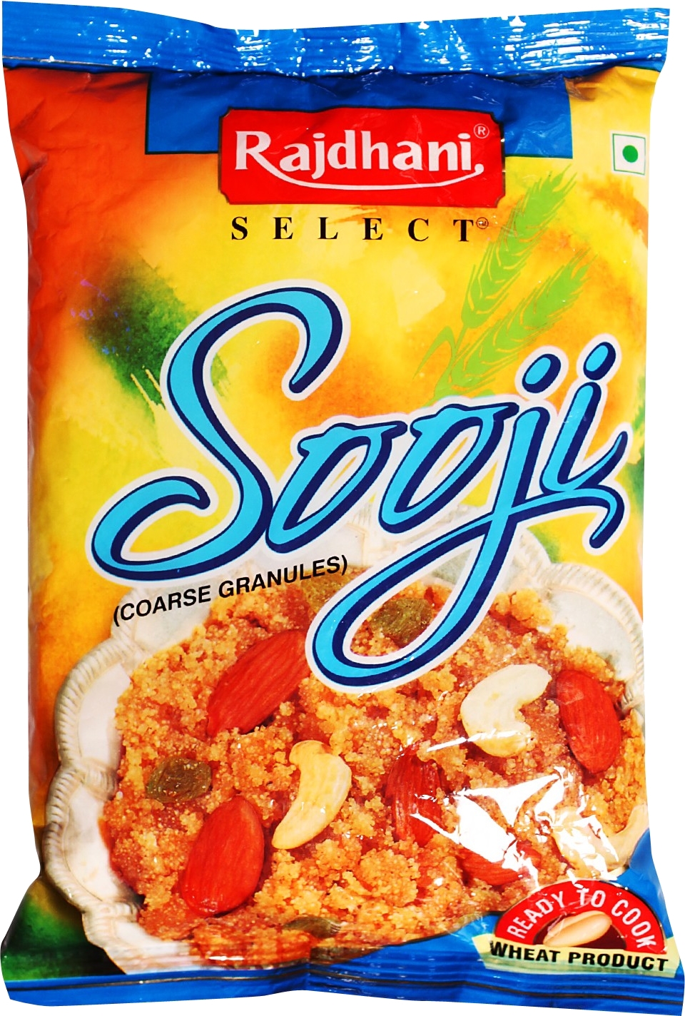 Bột làm bánh rajdhani sooji - rava - semolina ấn độ 500gms