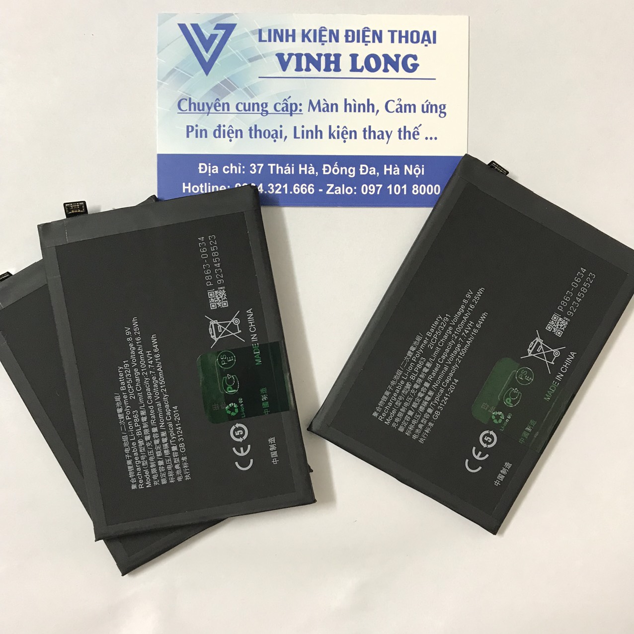 Pin oppo reno 6 5g blp863 - chất lượng cao