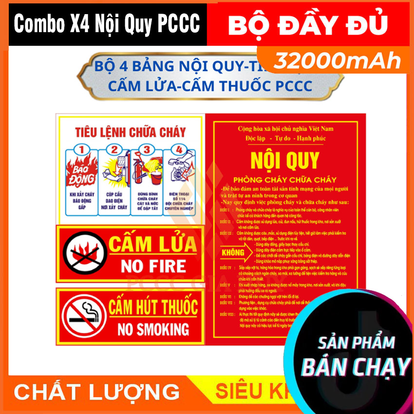 Bảng nội quy, tiêu lệnh , cấm lửa, cấm thuốc PCCC , bảng nội quy tiêu lệnh phòng cháy chữa cháy.thiết bị phòng cháy chữa cháy