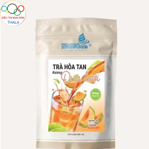 Bột trà hoà tan hương dưa lưới cao cấp