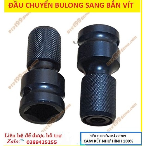 Đầu chuyển đổi bulong sang bắn vít