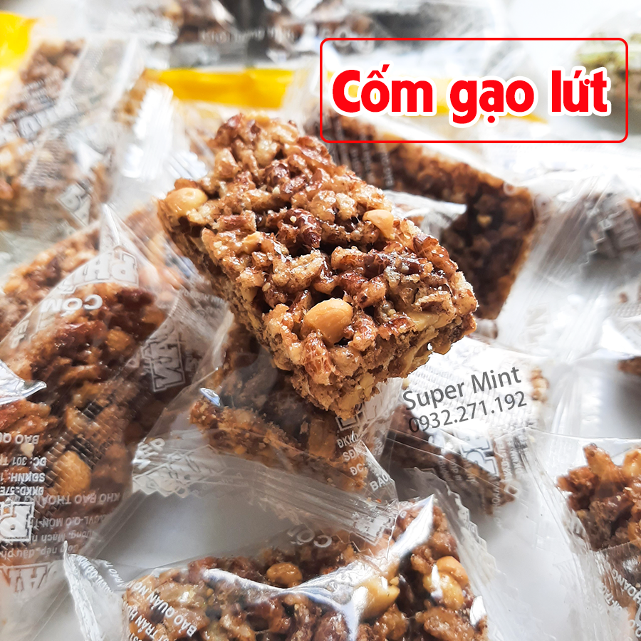 Bánh cốm gạo lứt - Ăn vặt Healthy - Món ngon mỗi ngày 150g