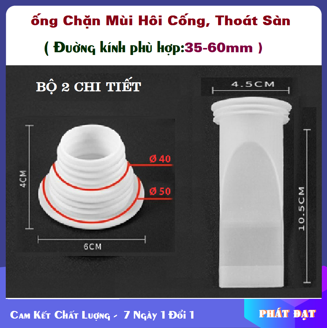 bộ ống ngăn mùi hôi cống, Chống Mùi Thoát Sàn, Chặn Mùi Hôi Cống, Chống mùi hôi cống thoát nước - Chống côn trùng