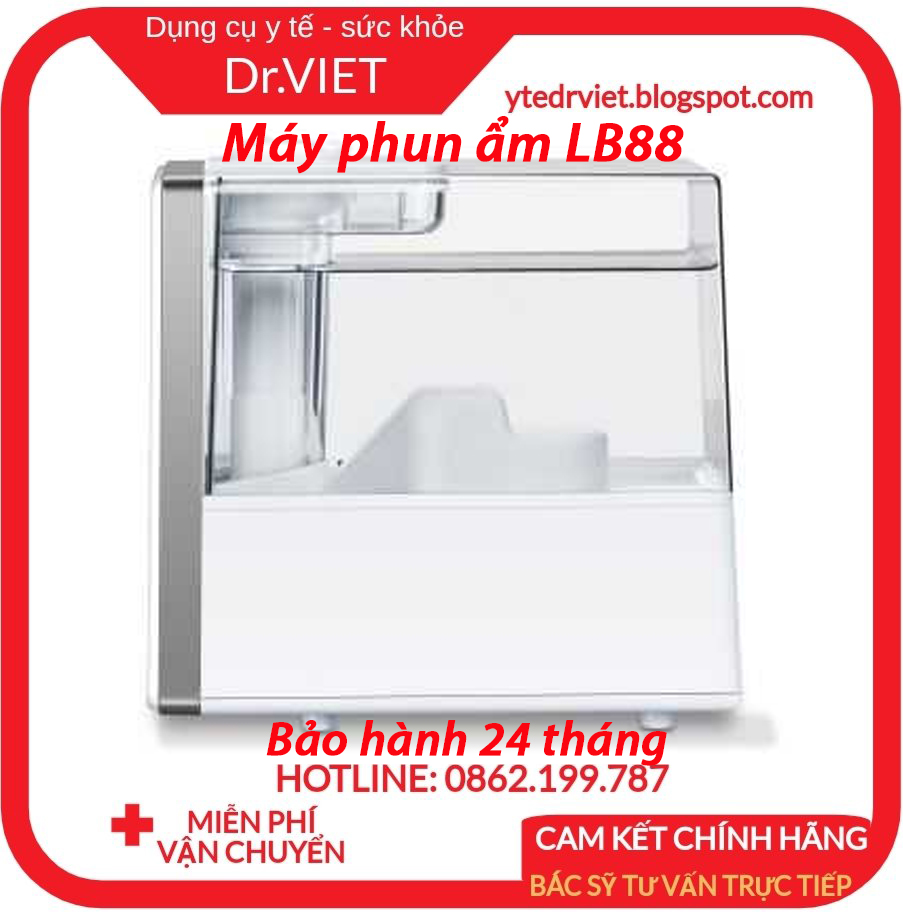 Humidifier LB88 origin from Germany with compact design, modern same technology humidifier ultrasonic advanced will help for your living environment always be guaranteed balance in terms of Độ ẩm, air quality