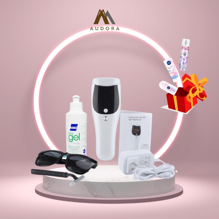 Máy Triệt Lông IPL Premium, Triệt Lông Toàn Thân Cùng 1 Triệu Xung, Elifit Hair Removal Device Công Nghệ Triệt IPL