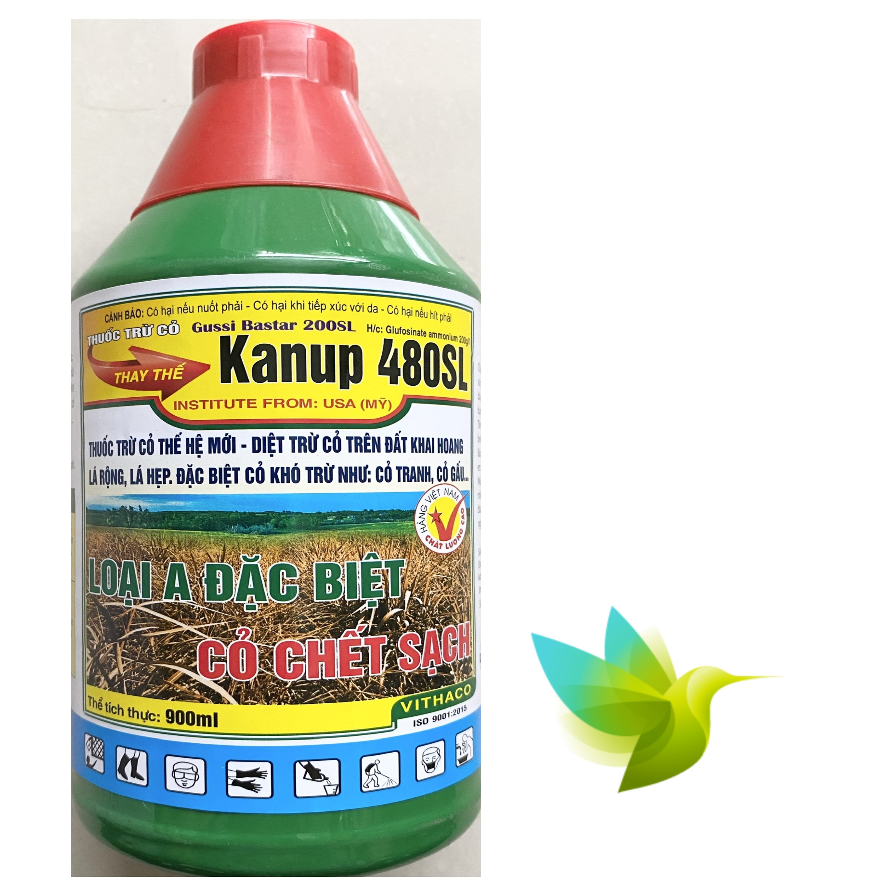 Kanup 480sl sinasin 200sl usa thuốc trừ cỏ lưu dẫn - #073b# 900ml